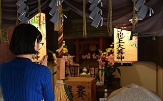 白龍のお社